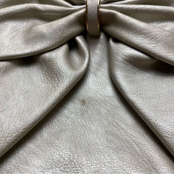 La Terre New With Tags Metallic Pale Gold Purse - Picture 7 of 13